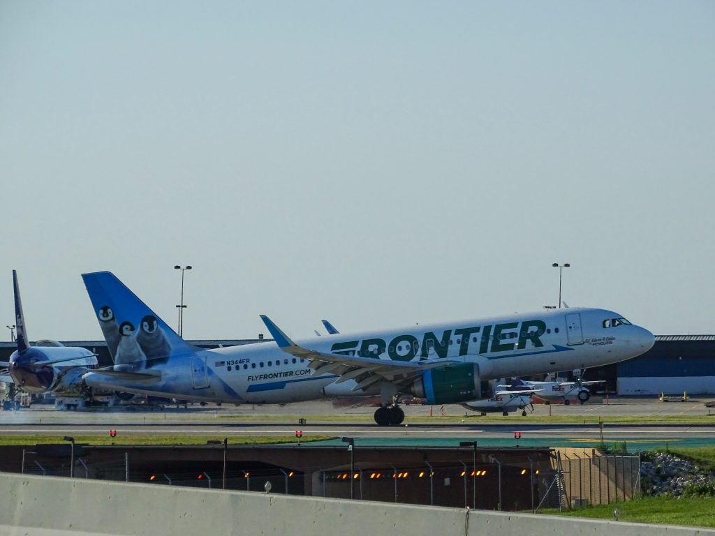 frontier airlines diaper bag